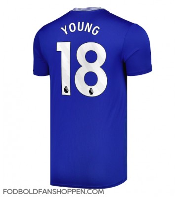 Everton Ashley Young #18 Hjemmebanetrøje 2024-25 Kortærmet